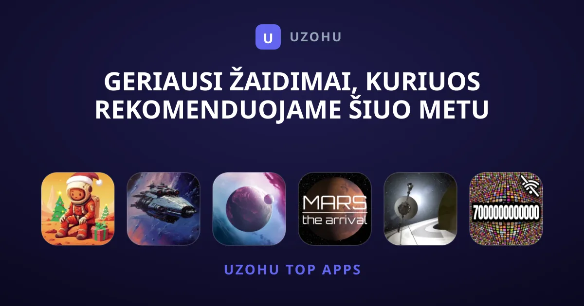 Geriausi Žaidimai, Kuriuos Rekomenduojame Šiuo Metu